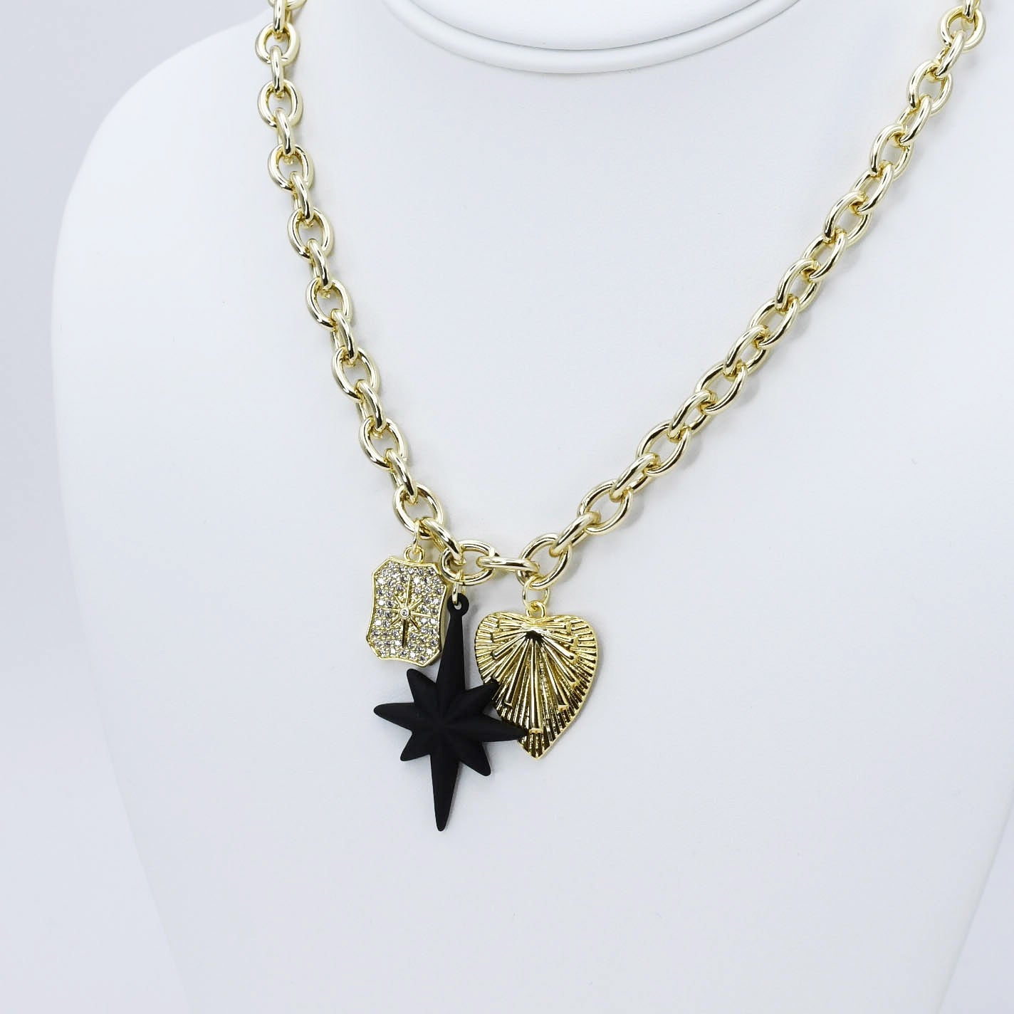 Black Space Necklace