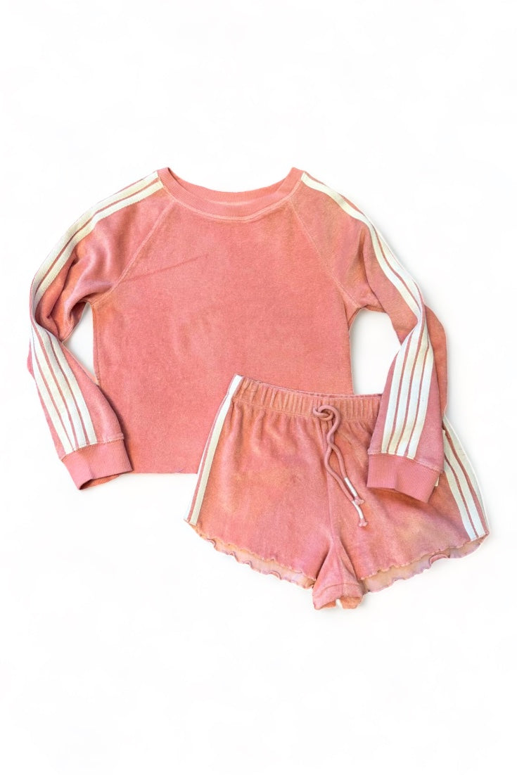 Pink Terry Shorts