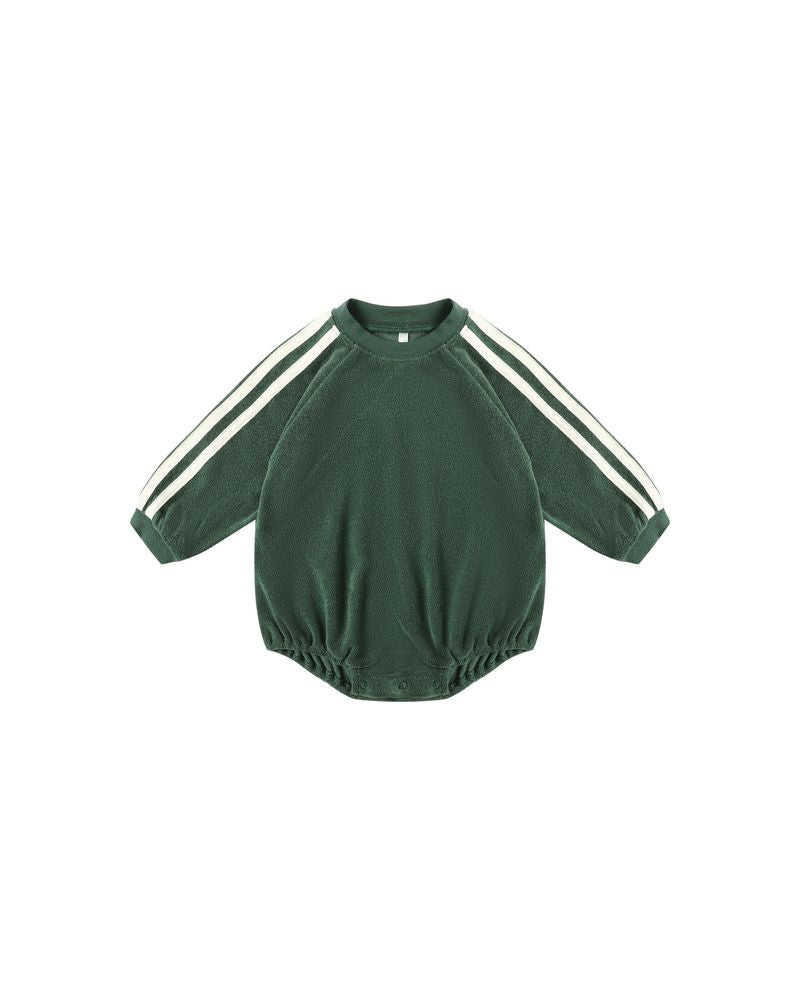 CREWNECK ROMPER || GREEN