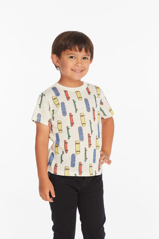 All over Skateboard Boys Tee