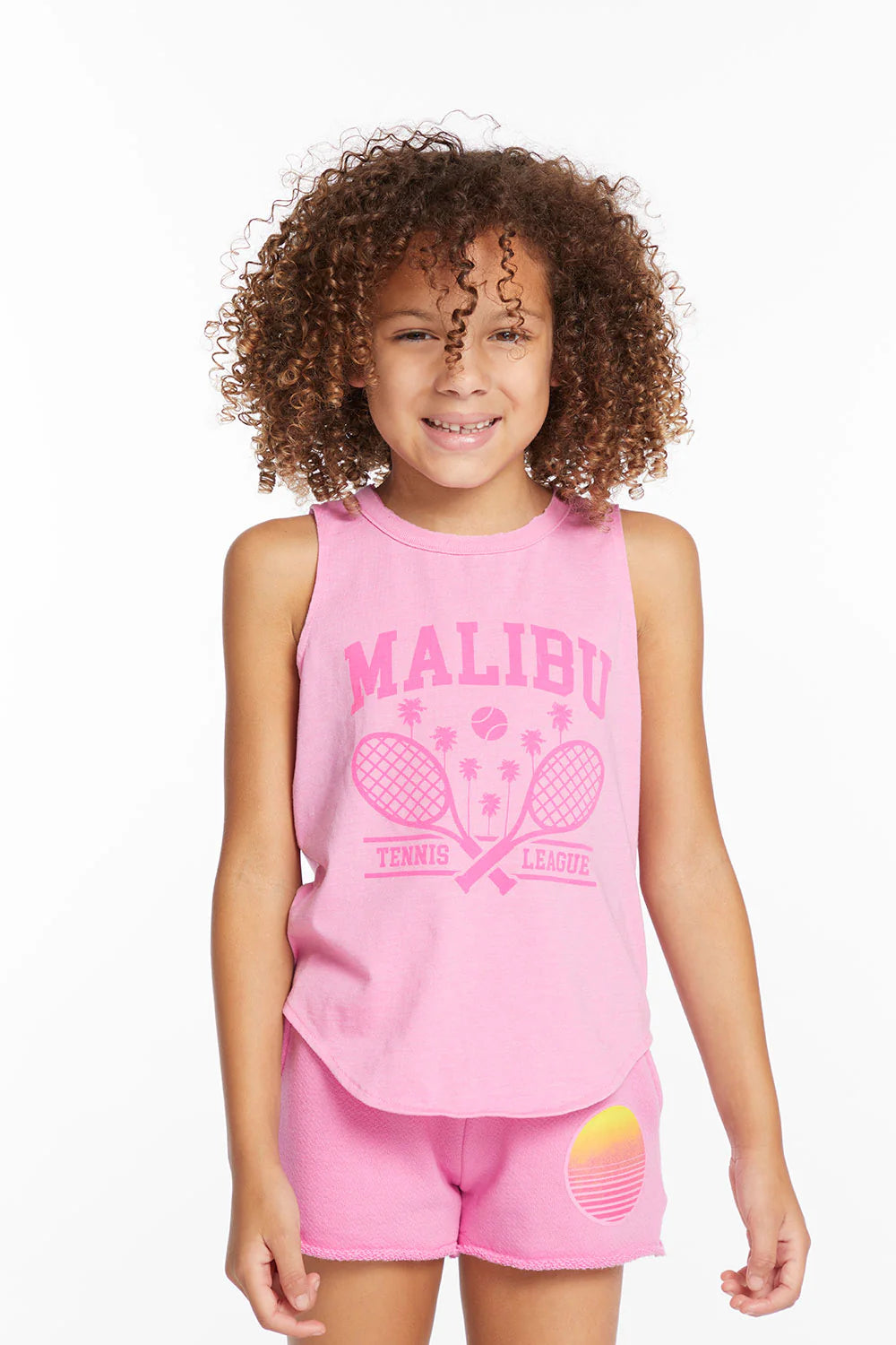 Malibu Muscle Tee | Bubblegum
