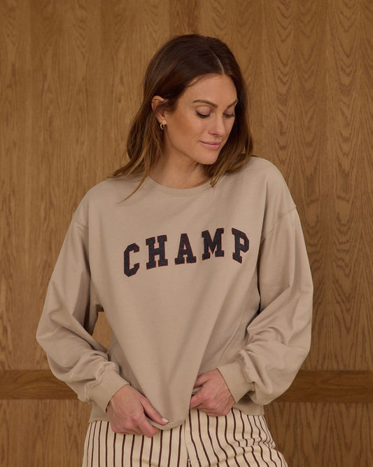 OVERSIZED SWEATSHIRT || CHAMP WOMENS