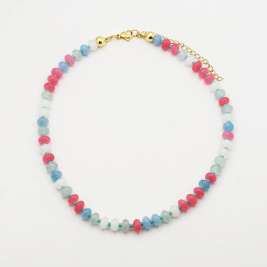 Coral Gemstone Necklace