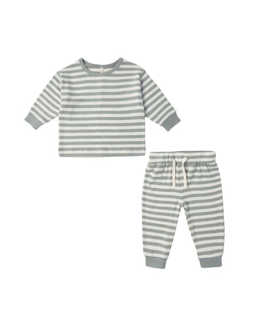 COZY SET || BLUE STRIPE
