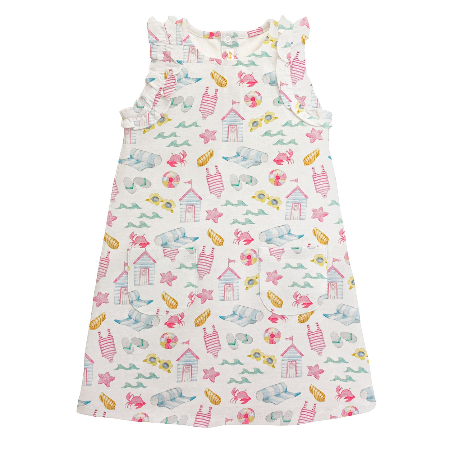 Printed Dress w/ Ruffles | Summer Fun