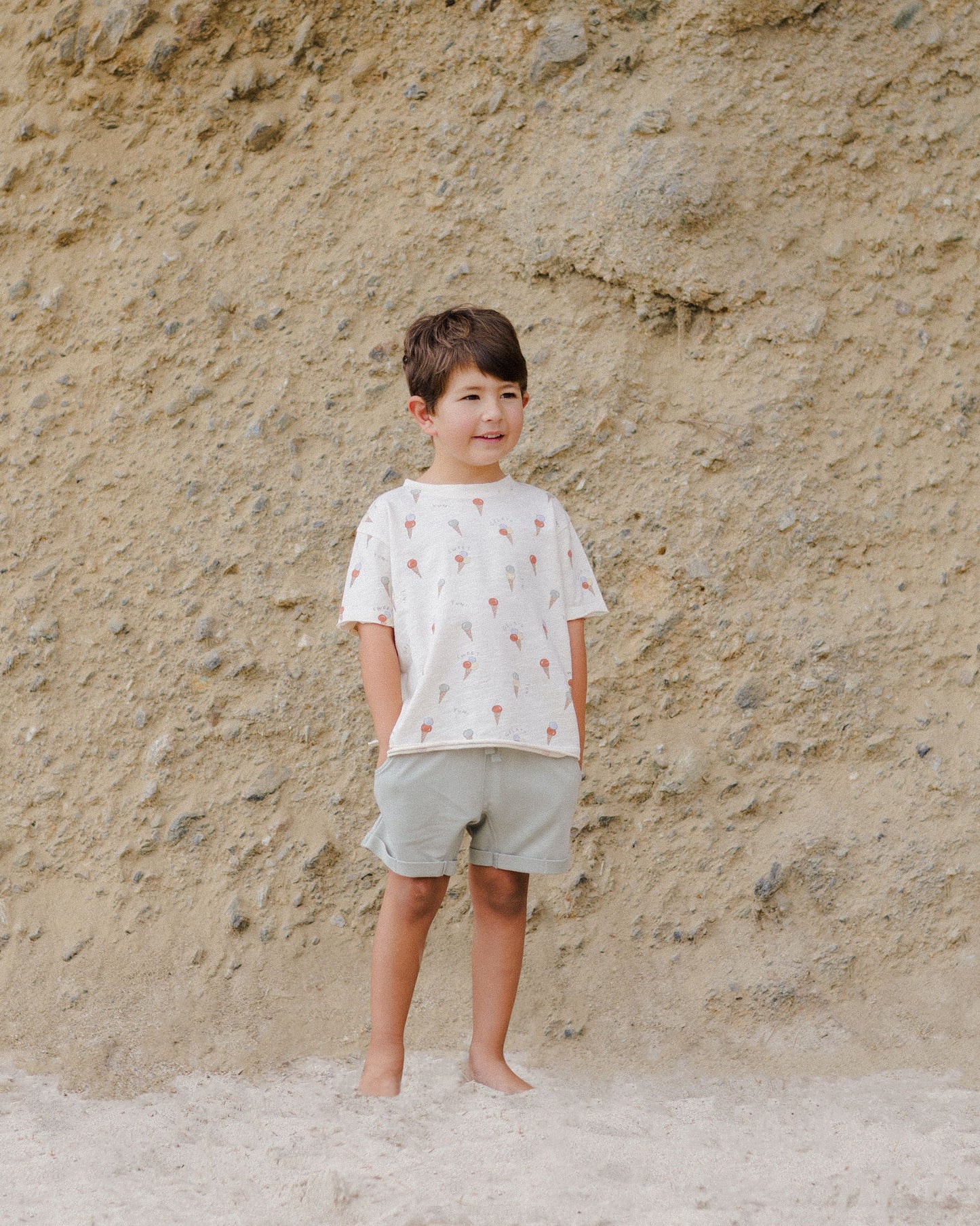 RAW EDGE TEE || GELATO