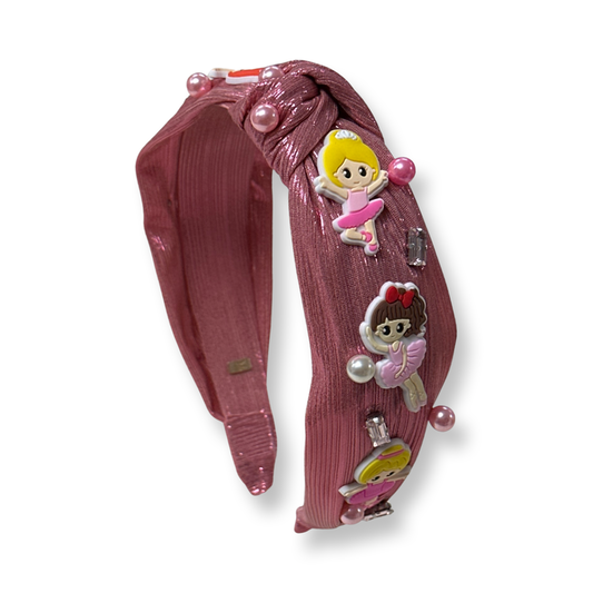 Ballerina Charm Knot Headband