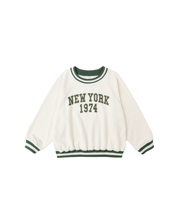 OVERSIZED RAGLAN SWEATSHIRT || NEW YORK - TEEN