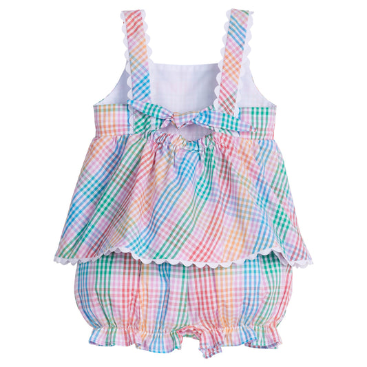 Evie Bloomer Set | Preppy Plaid