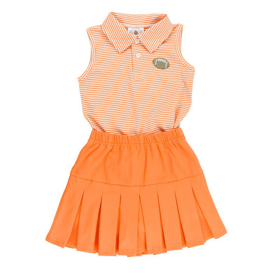 Fan Zone Skort Set | Orange