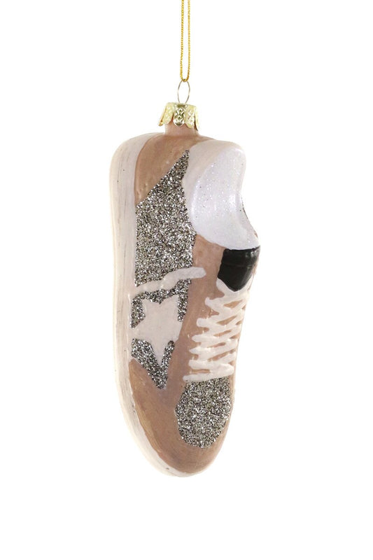 Luxe Star Sneaker Ornament | Silver