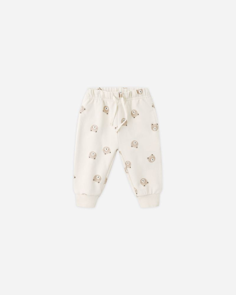 RELAXED SWEATPANT || BROWN BEAR