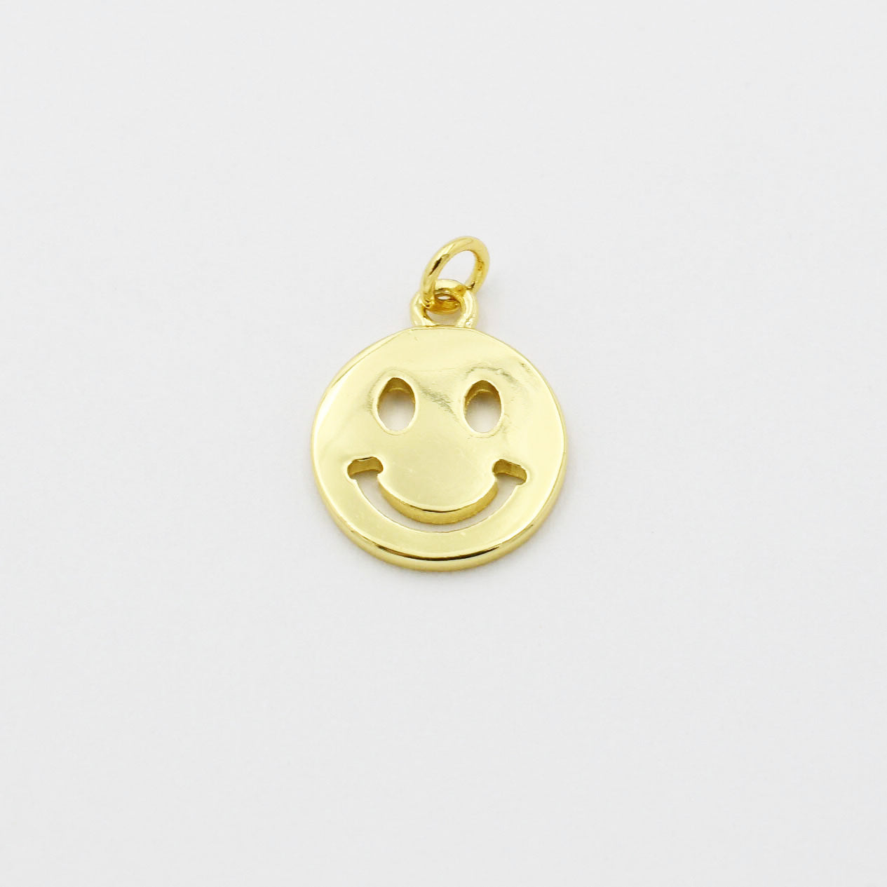 Gold Happy Charm