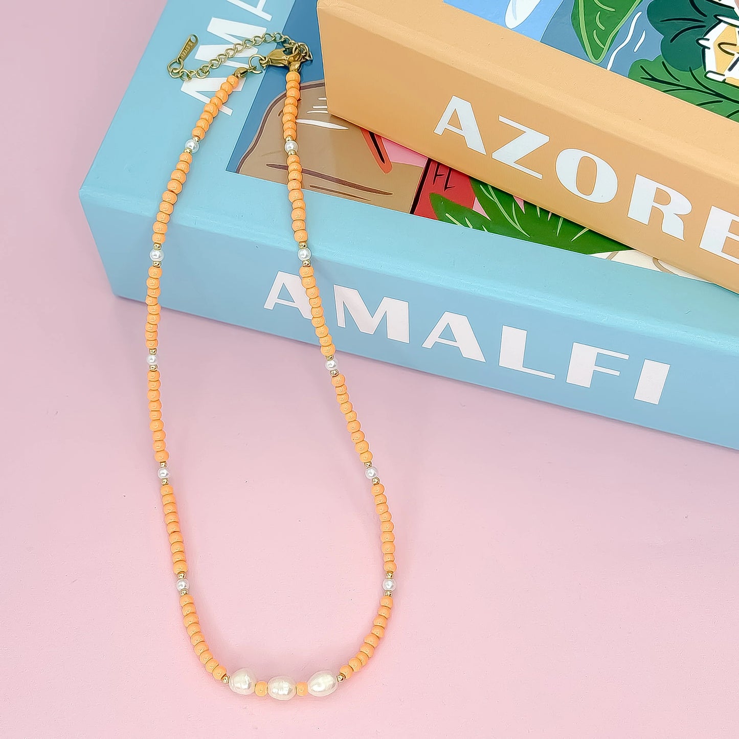 Sugar Coast Necklace | Orange