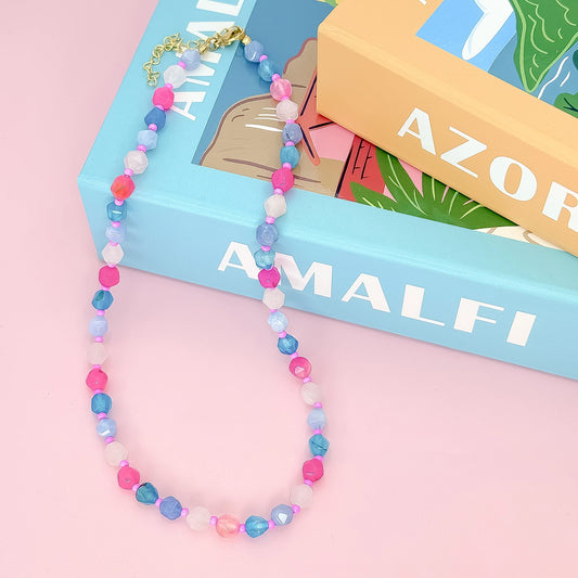 Sugar Sky Gemstone Necklace