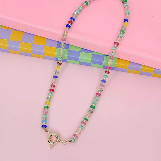 Sprinkle Pop Gemstone Necklace