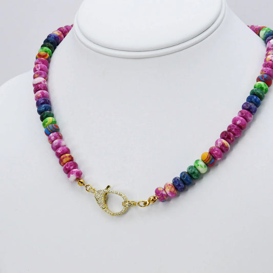 Cool Girl Gemstone Necklace