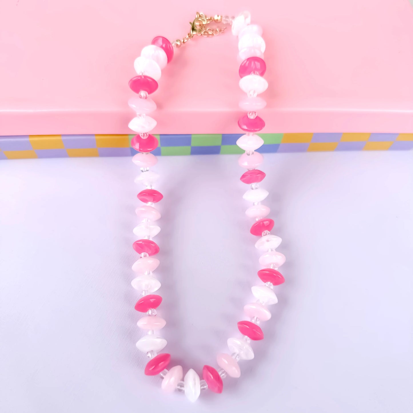 Pink Pop Necklace