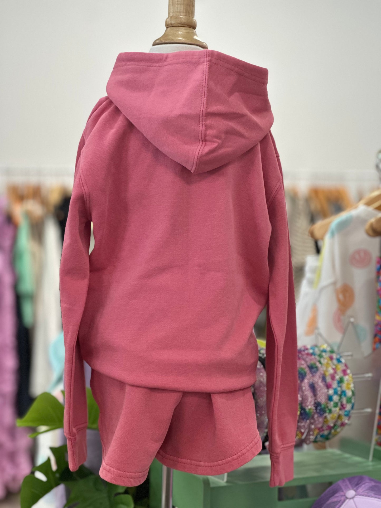 Lightning Bolt Washed Garment Dye Set | Red