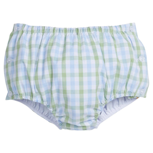Whipstitch Day Shirt + Jam Panty Set | Green + Cheekwood Plaid