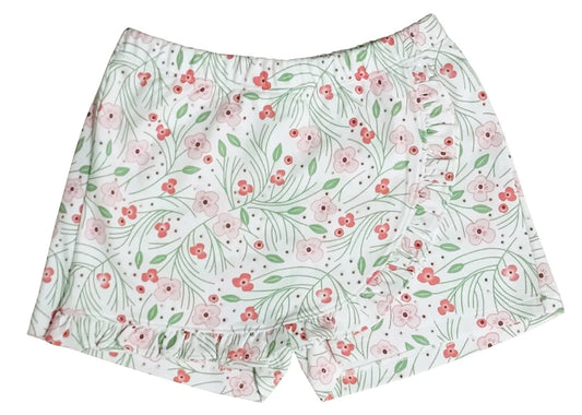 Cherry Blossoms Girl's Skort