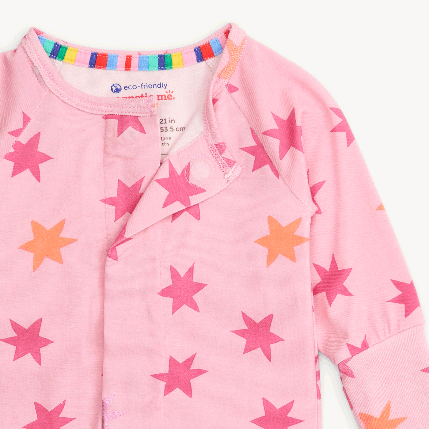 Magnetic Convertible Coverall | Cosmic Confetti Pink