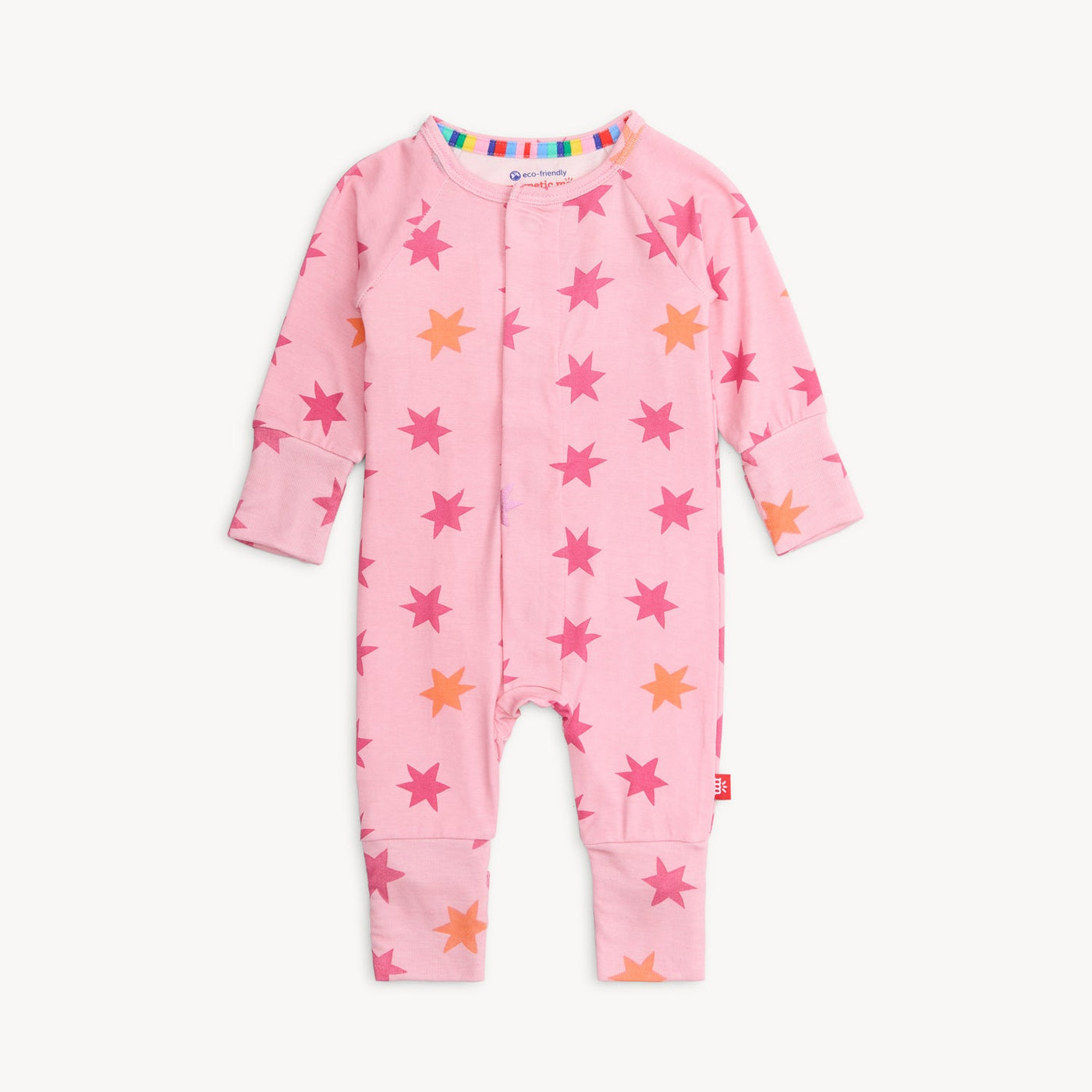 Magnetic Convertible Coverall | Cosmic Confetti Pink