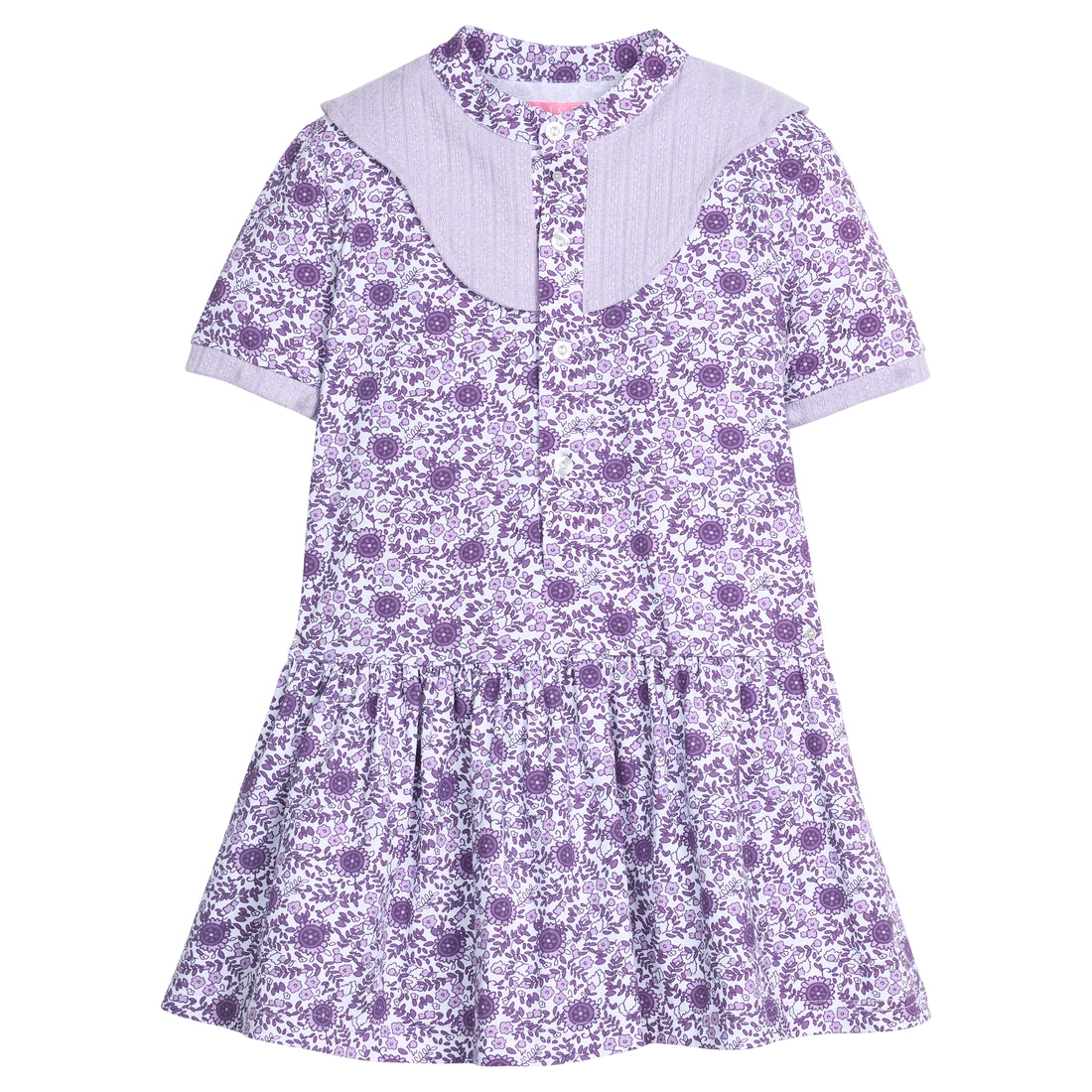 Molly Dress | Lavender Vine Floral