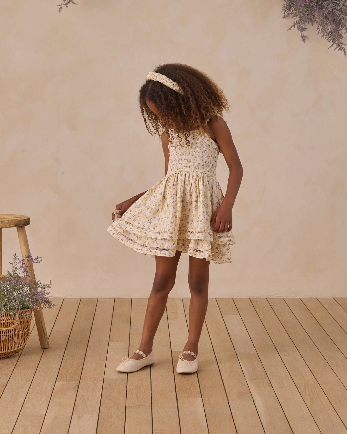 BIRDIE DRESS || LEMON MEADOW