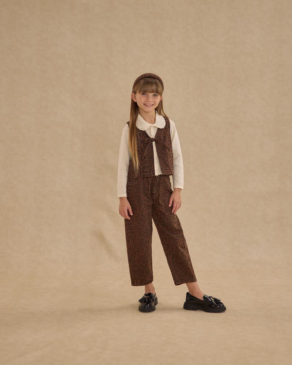 UTILITY VEST || LEOPARD