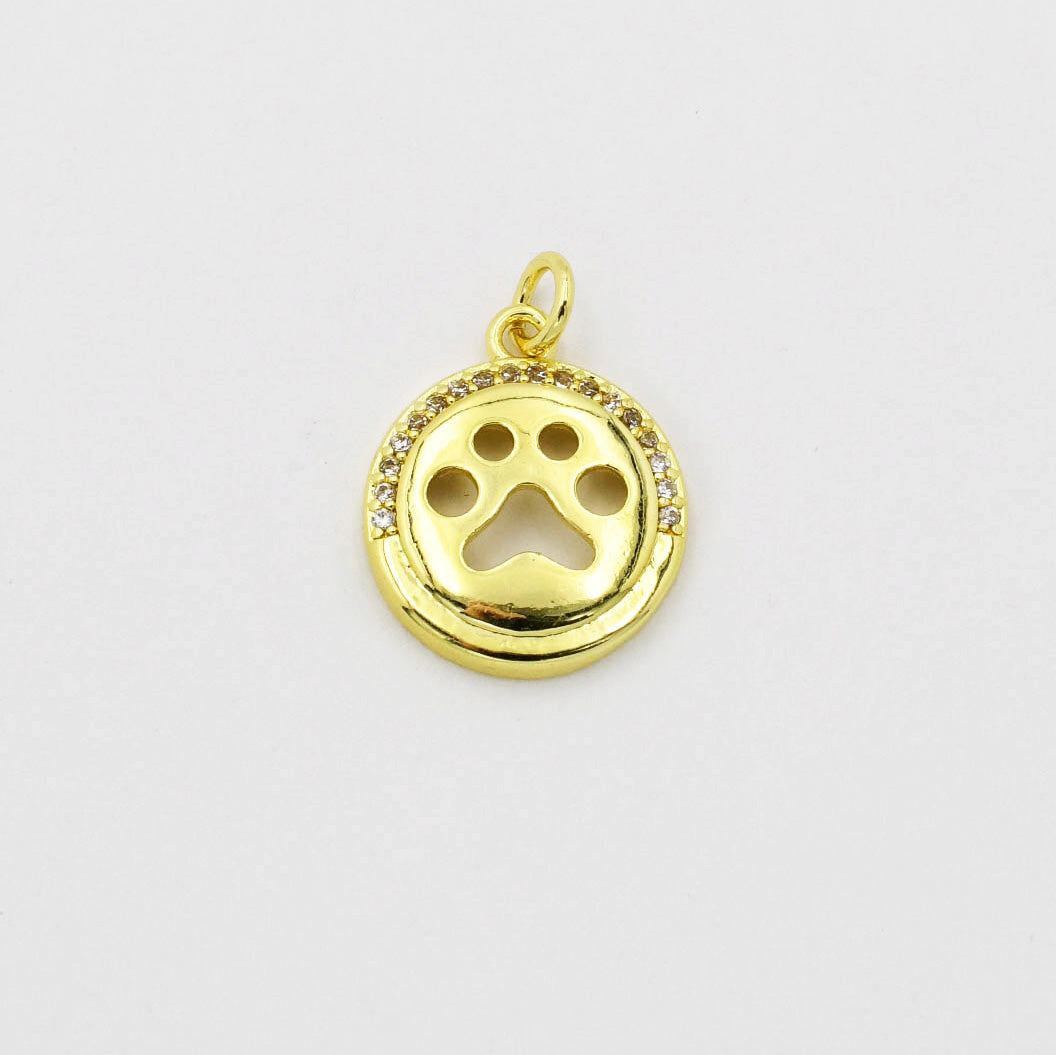 Paw Print Charm
