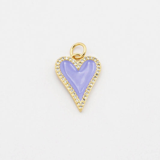 Purple Heart Charm