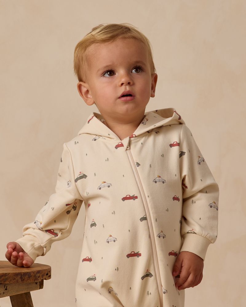 HOODED JUMPSUIT || CARS