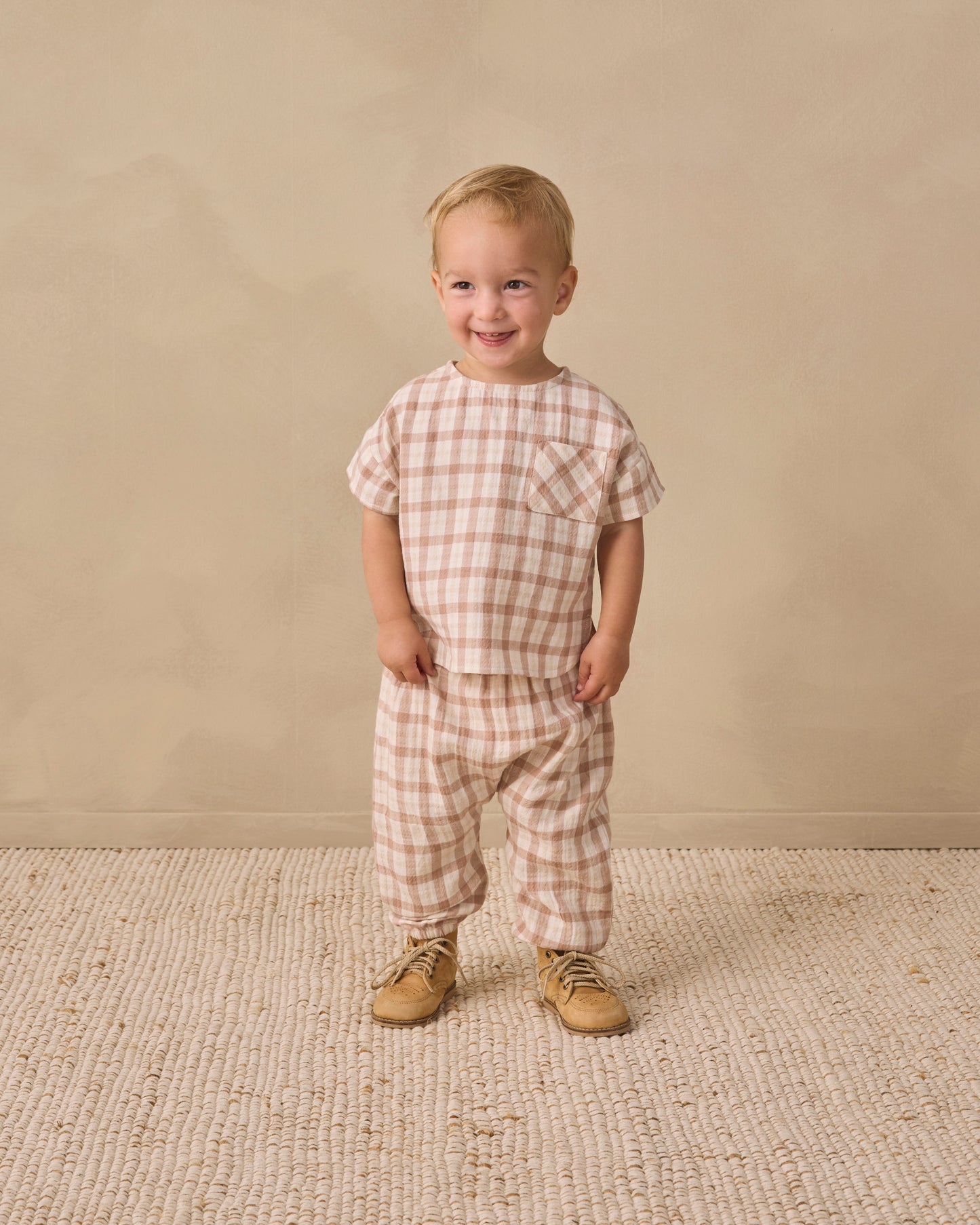 WOVEN PANT || RUSTIC PLAID