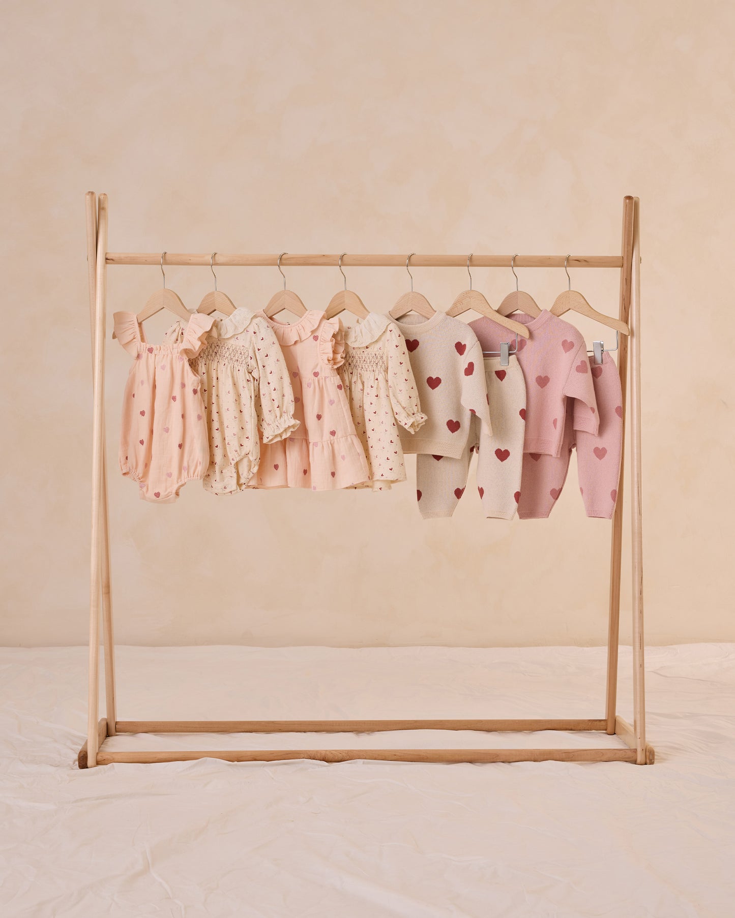 BONNIE ROMPER || HEART EMBROIDERY