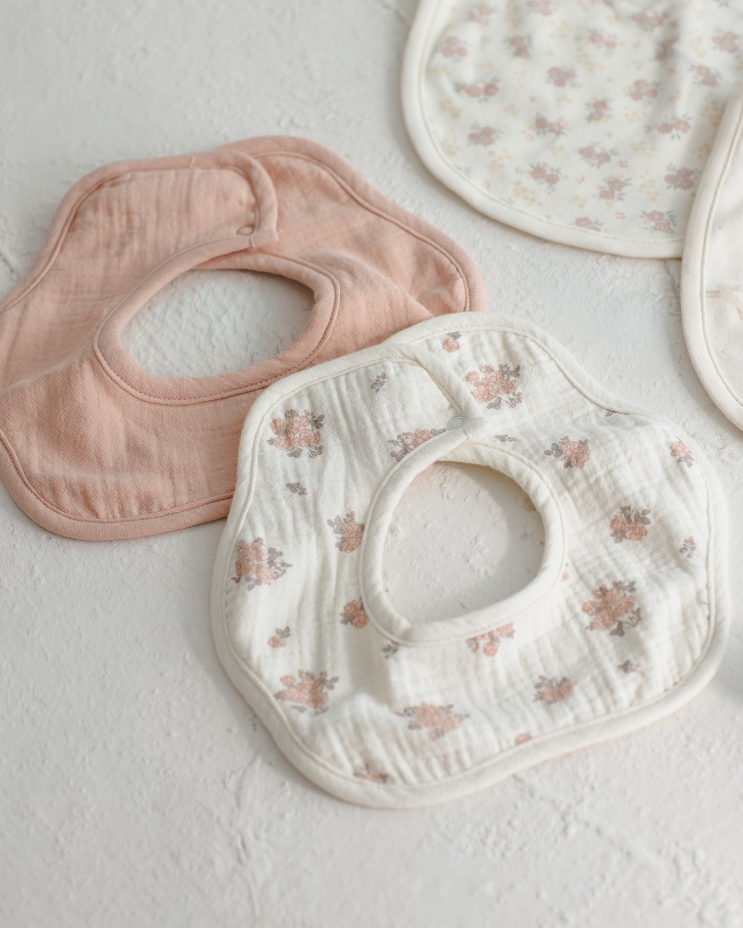 FLOWER BIB PACK || GARDEN ROSE, MELON