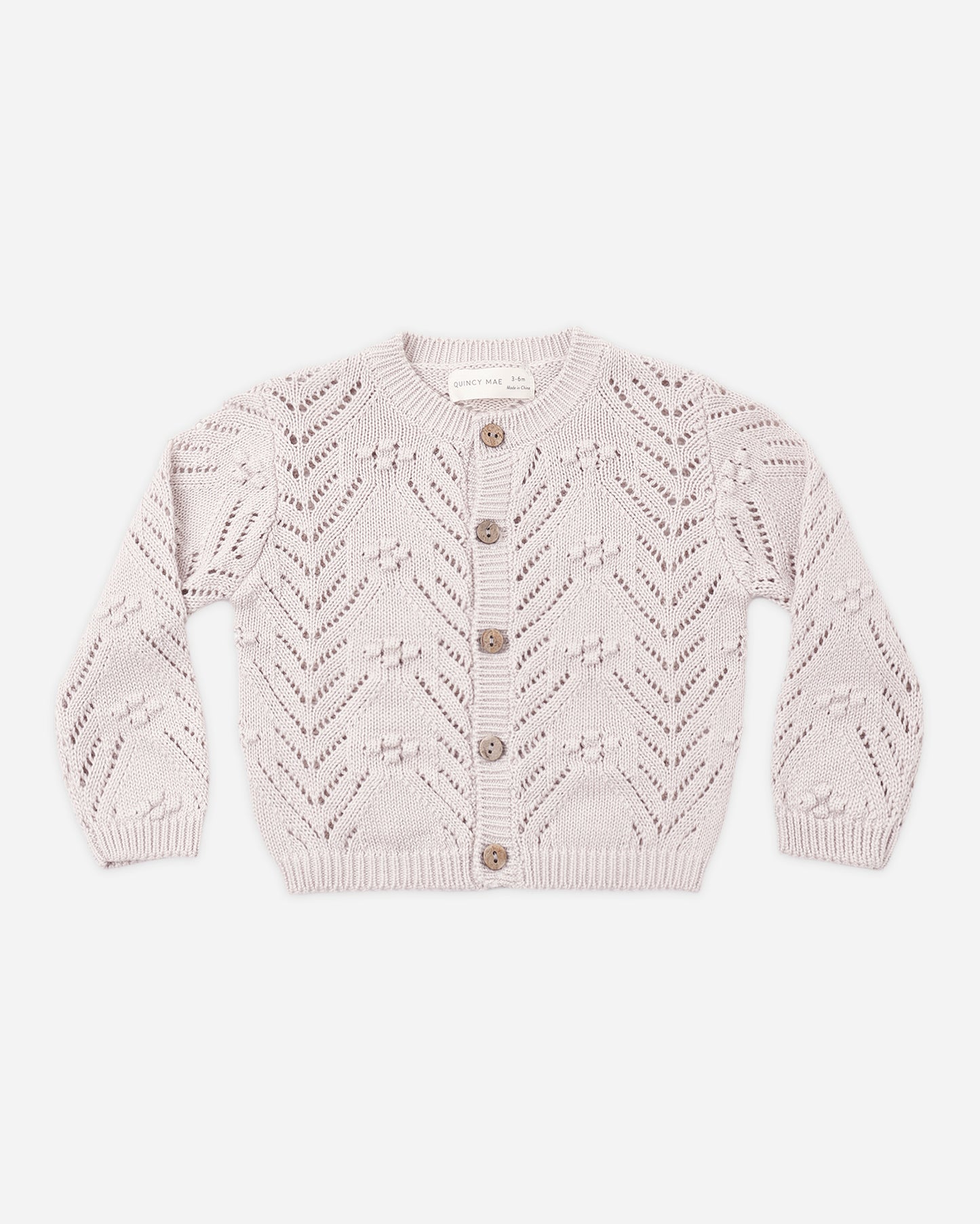 KNIT CARDIGAN || LILAC MIST