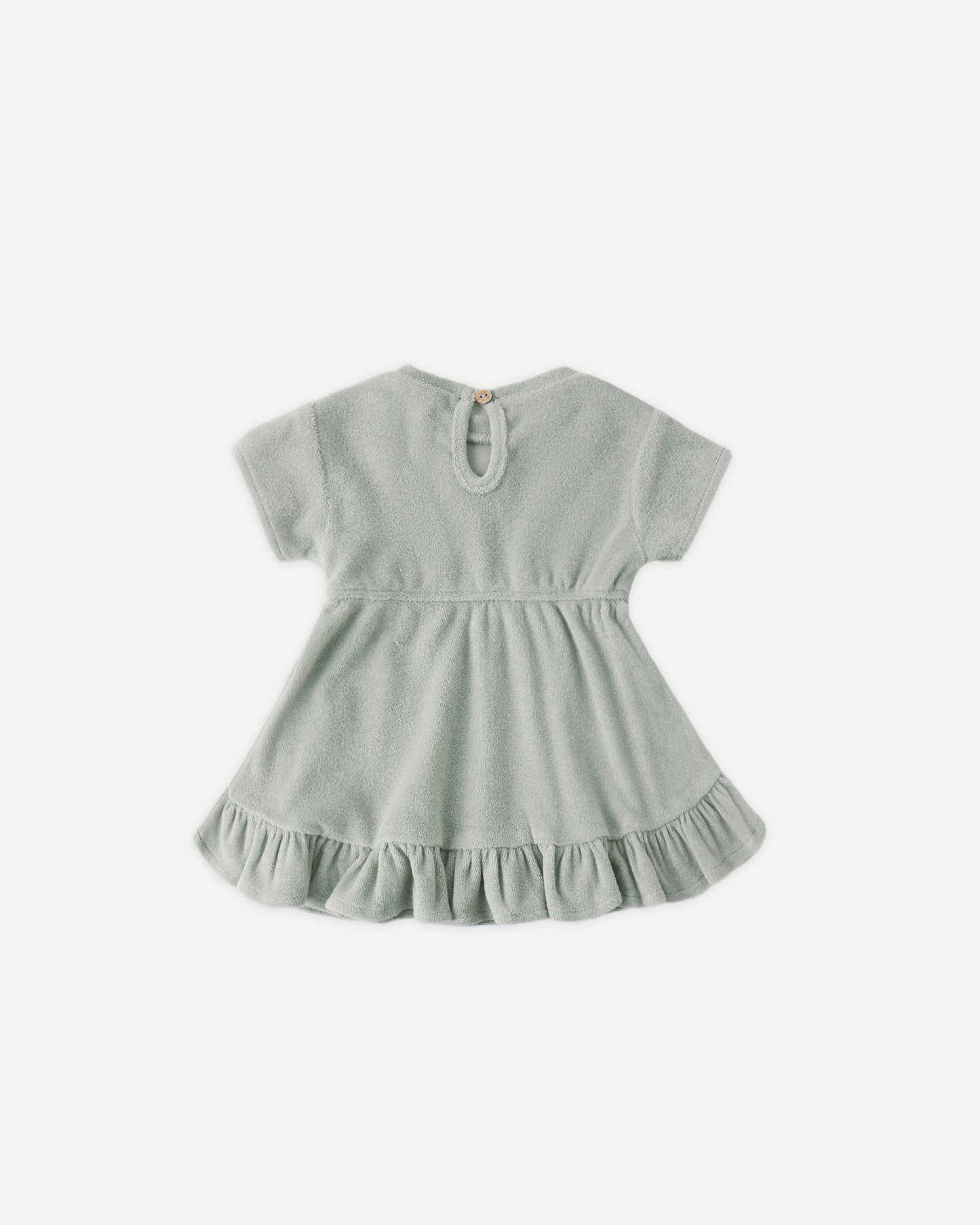 TERRY DRESS || SAGE