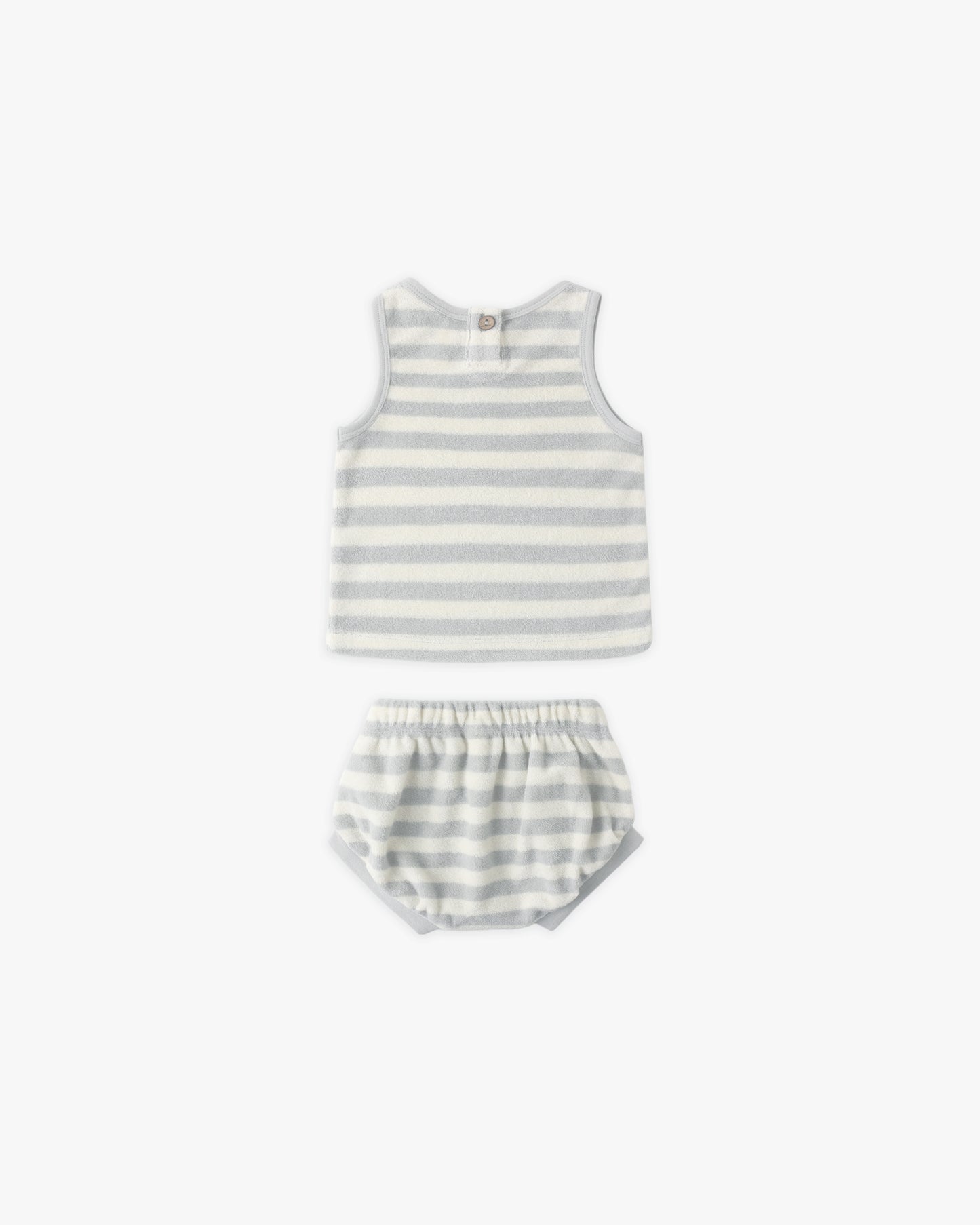 TERRY TANK + SHORT SET || SKY STRIPE