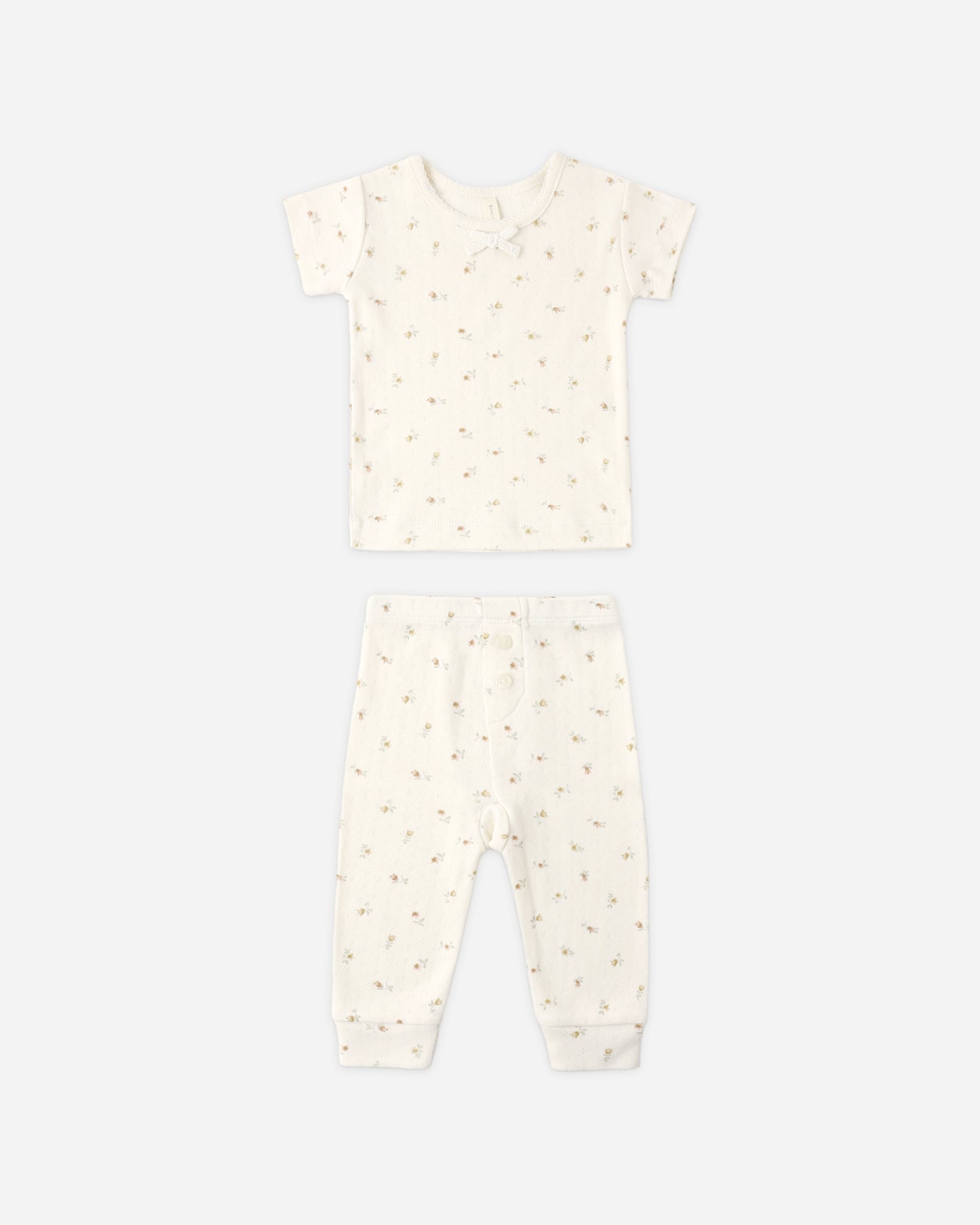 POINTELLE TEE + LEGGING || PETIT FLEUR