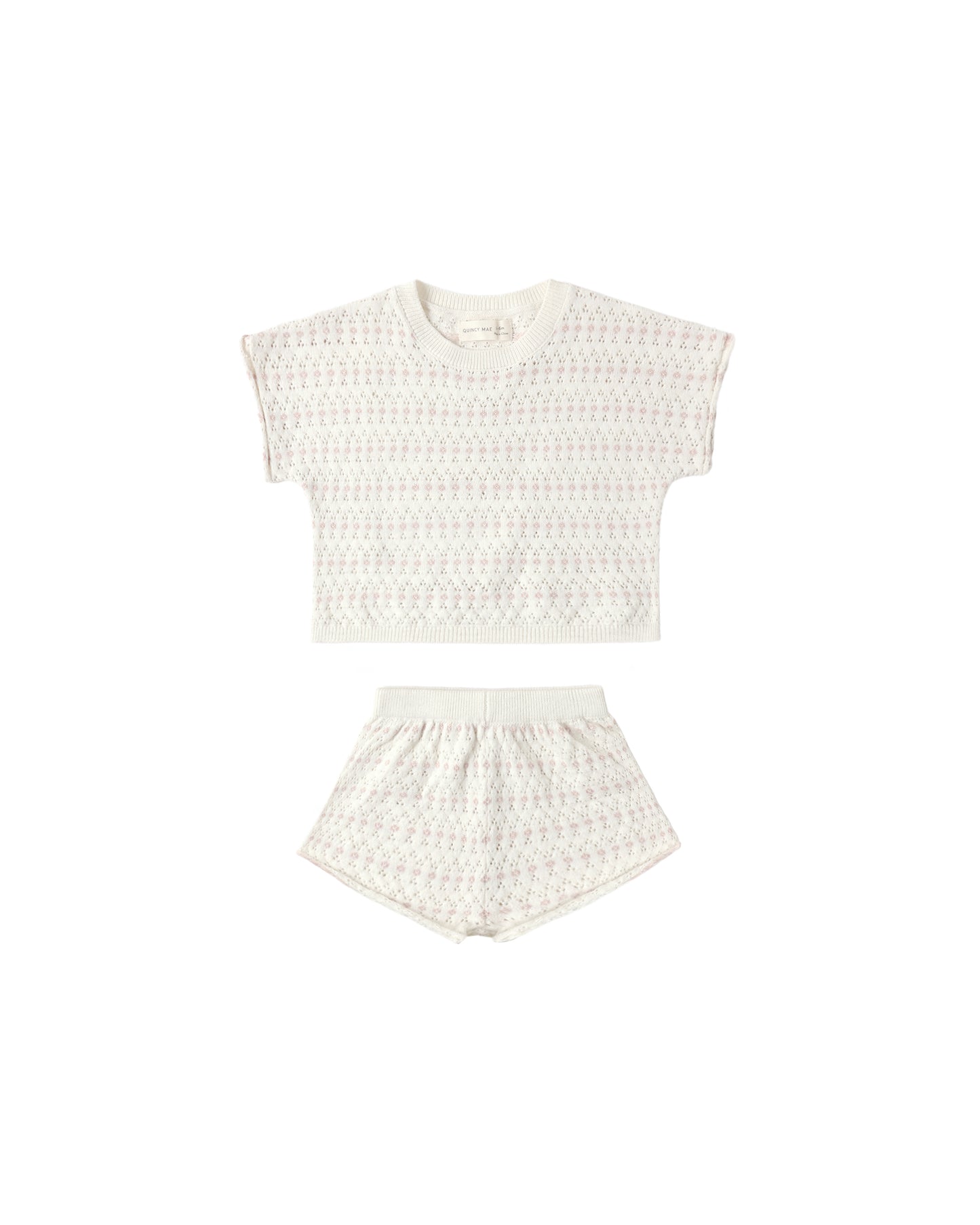 RELAXED SUMMER KNIT SET || IVORY