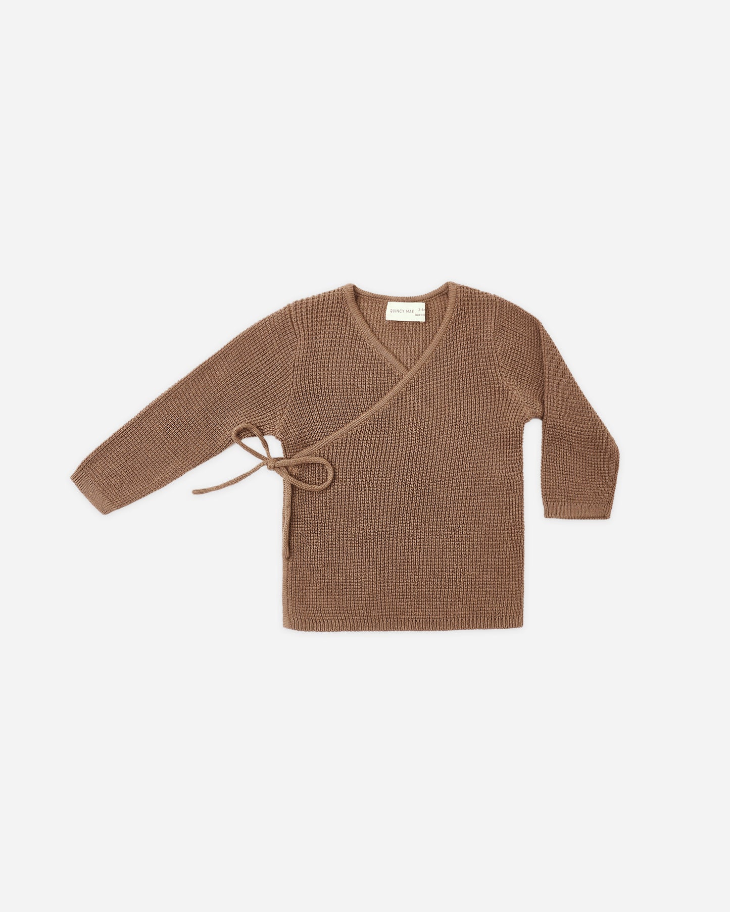KNIT WRAP TOP || COCOA