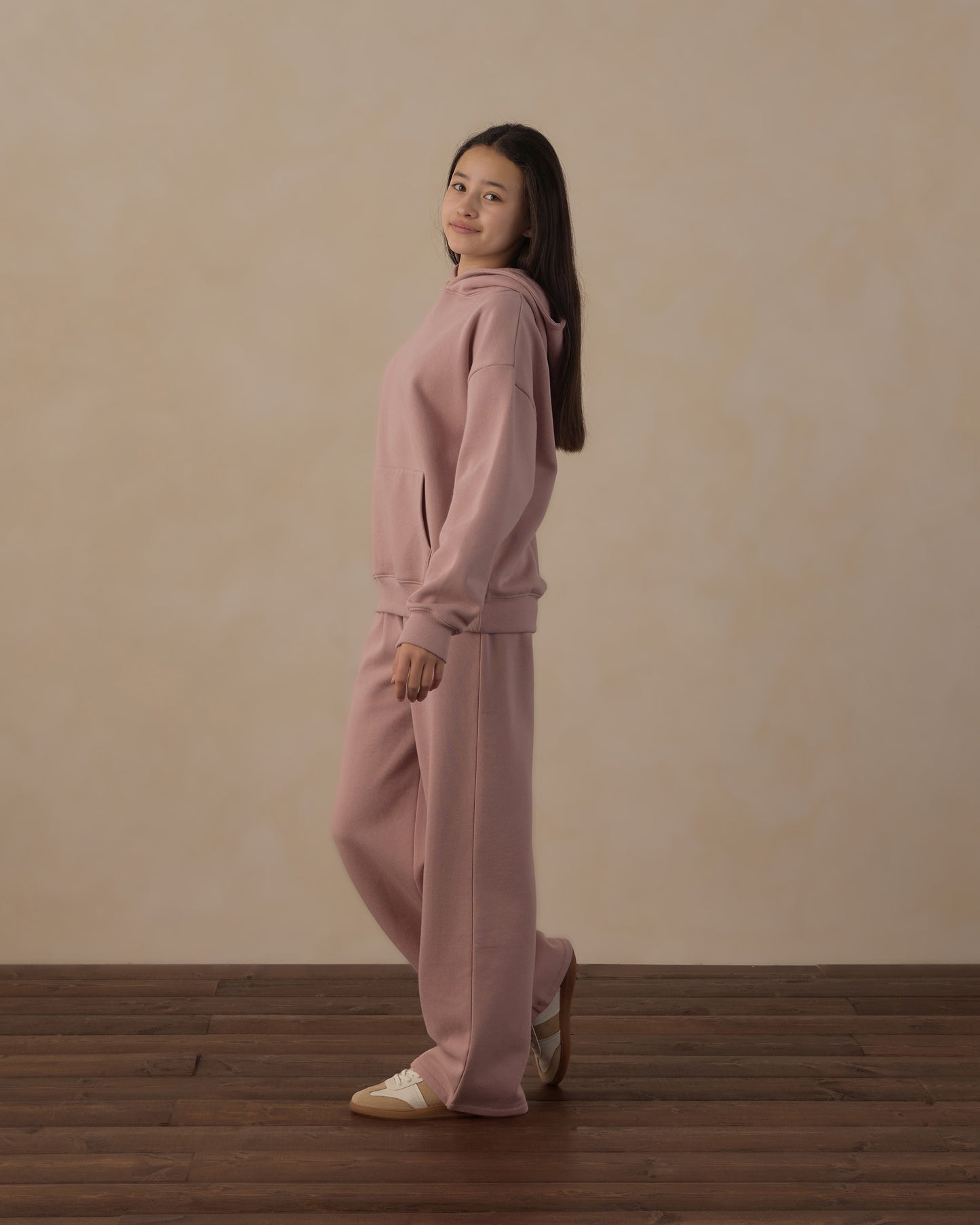 TEEN SWEATPANT || ROSEWOOD