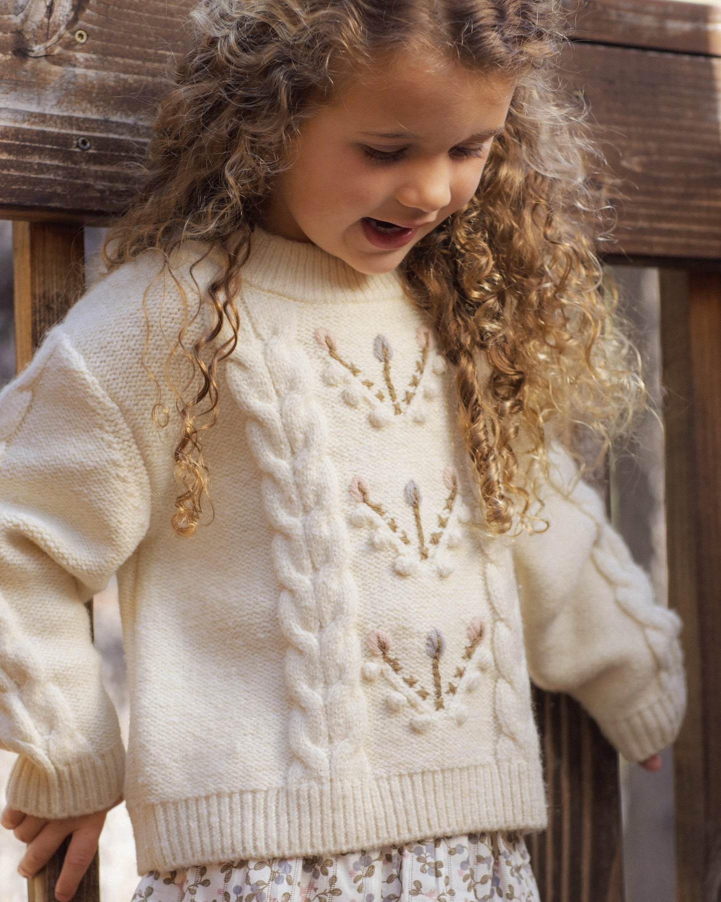 REAGAN SWEATER || NATURAL
