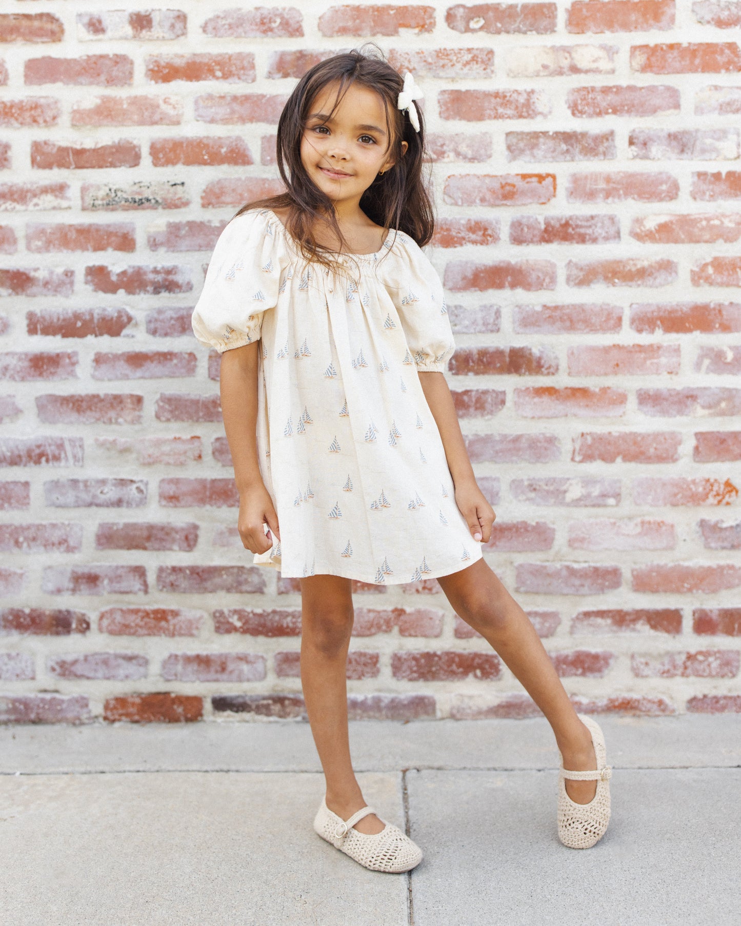 SABRINA MINI DRESS || SAIL