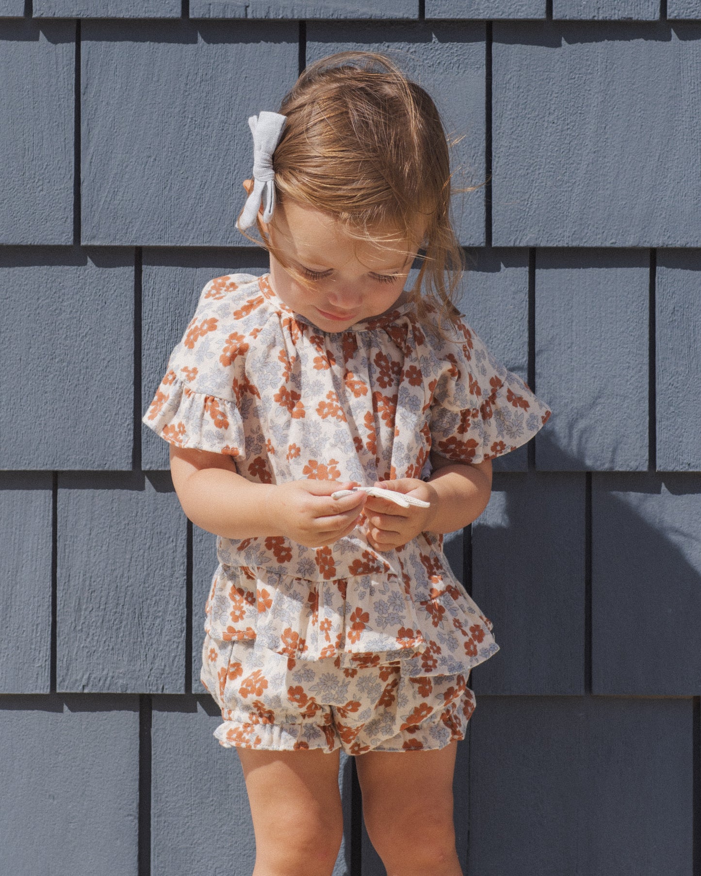 BUTTERFLY TOP & BLOOMER SET || AMERICANA FLORAL