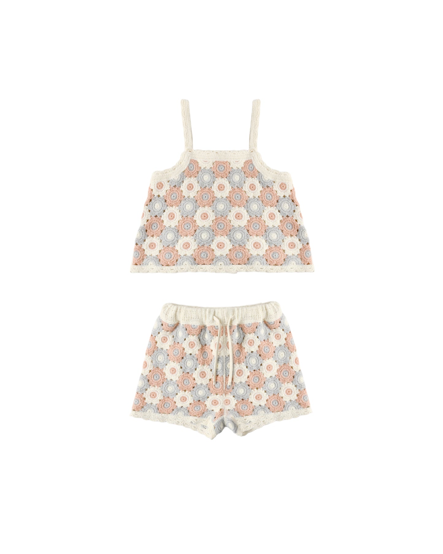 LILI KNIT SET || BLUE, PINK, IVORY