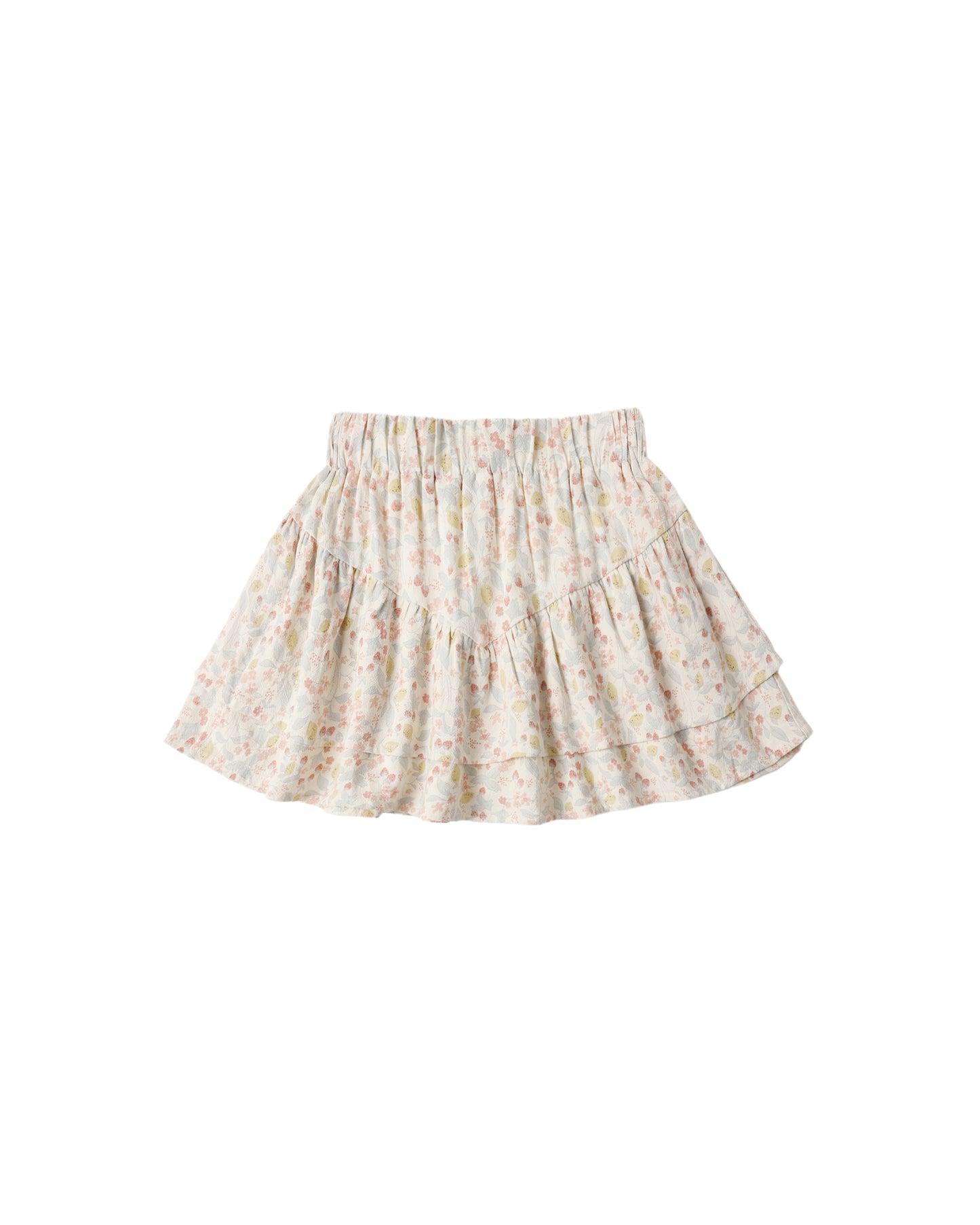 TIERED MINI SKIRT || SUMMER GARDEN