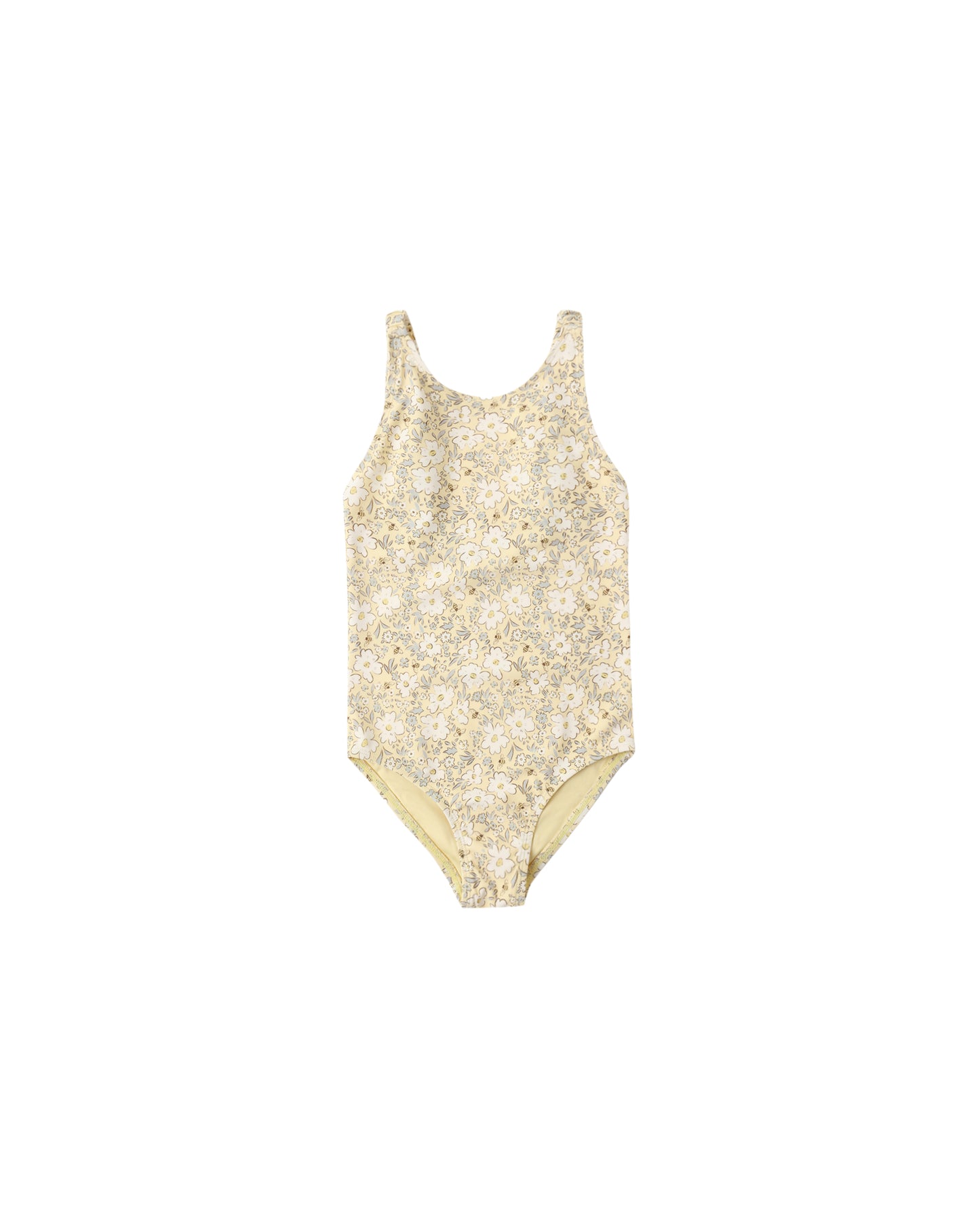 SCRUNCH ONE-PIECE || LEMON MEADOW