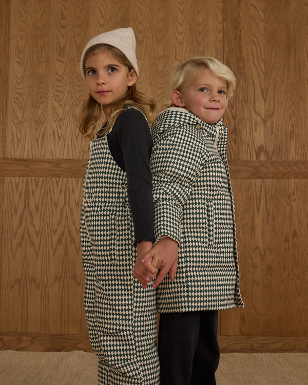 SNOW BIB || GREEN DIAMOND